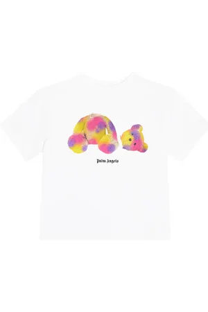 Palm Angels Bedrucktes T-Shirt aus Baumwolle