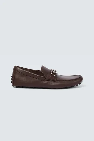 Gucci Mokassins Horsebit aus Leder
