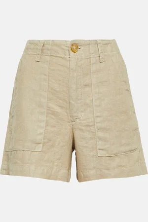 Velvet Shorts Fallon aus Leinen