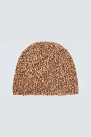 DRIES VAN NOTEN Mütze Moss aus einem Alpakawollgemisch