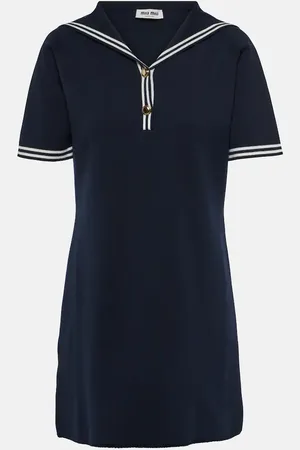 Miu Miu Minikleid aus einem Baumwollgemisch