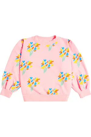 Bobo Choses Bedrucktes Sweatshirt Fireworks aus Jersey