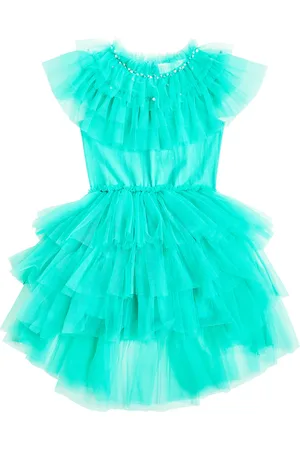 Tutu Du Monde Verziertes Kleid Watercolour aus Tüll