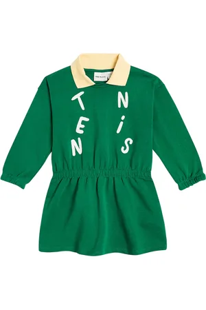 Mini Rodini Kleid Tennis aus Baumwoll-Jersey