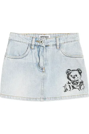 Moschino Skort Teddy Bear aus Denim
