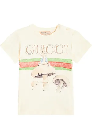 Gucci X Peter Rabbit Baby T-Shirt aus Jersey