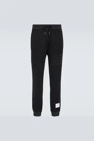 Thom Browne Jogginghose 4-Bar aus Baumwolle und Seide