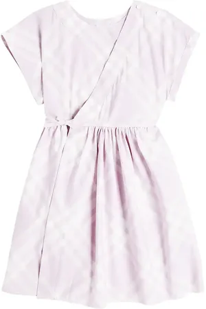 Burberry Kleid Burberry Check aus Baumwolle