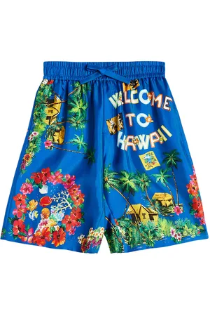 Dolce & Gabbana Bedruckte Shorts aus Seide