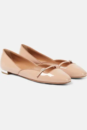 Aquazzura Ballerinas Soul Sister aus Lackleder