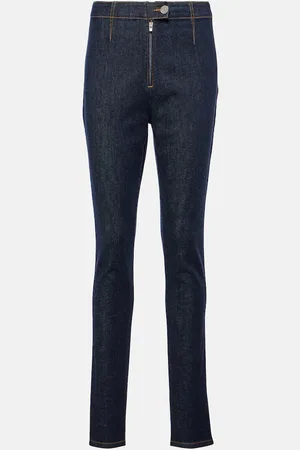 Alaïa Alaïa High-Rise Skinny Jeans