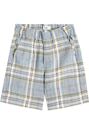 Il gufo Shorts aus Leinen