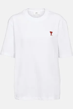 Ami T-Shirt Ami de Cœur aus Baumwoll-Jersey