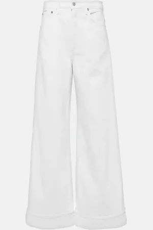 AGOLDE High-Rise Wide-Leg Jeans Dame Jean
