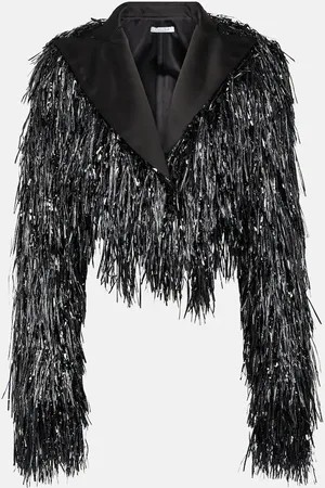 LAQUAN SMITH Cropped-Jacke Tinsel