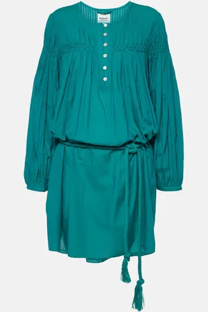Marant Etoile Minikleid Adeliani aus einem Baumwollgemisch