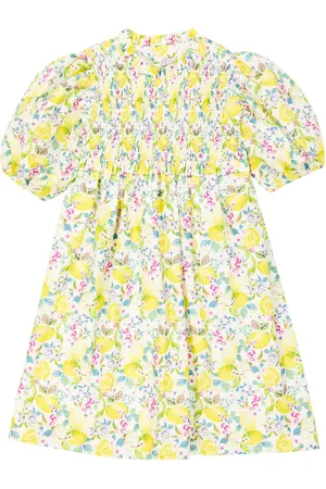 La Coqueta Bedrucktes Kleid Florita aus Baumwolle