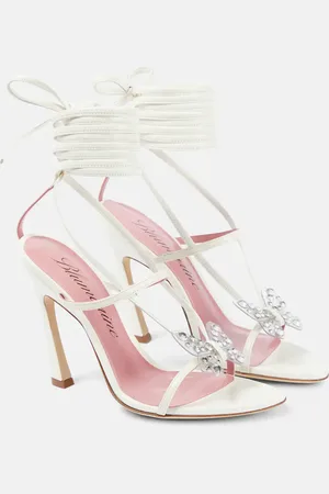 BLUMARINE Sandalen Butterfly 105 aus Leder