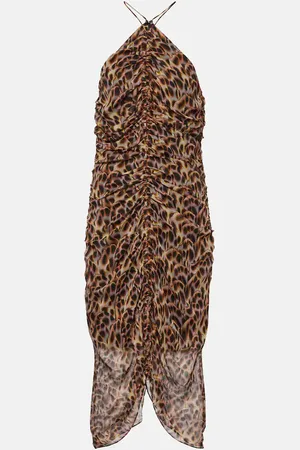 Marant Etoile Bedrucktes Midikleid Valdi
