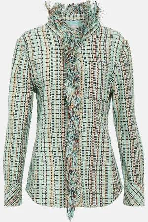 Bottega Veneta Jacke aus einem Baumwollgemisch