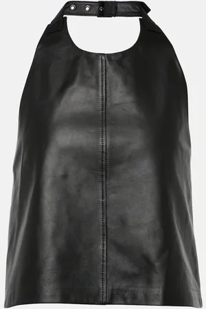 WARDROBE.NYC Top aus Leder