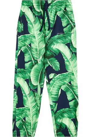 Dolce & Gabbana Bedruckte Jogginghose aus Baumwoll-Jersey