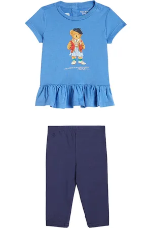 Ralph Lauren Baby Set aus T-Shirt und Leggings