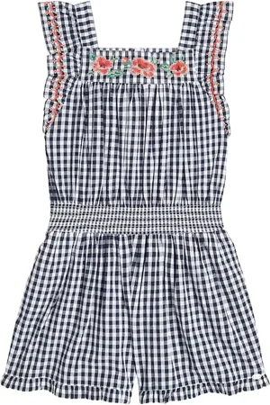 Tartine Et Chocolat Bestickter Playsuit aus Baumwolle