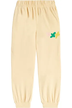 Jelly Mallow Bedruckte Jogginghose Flower aus Velours