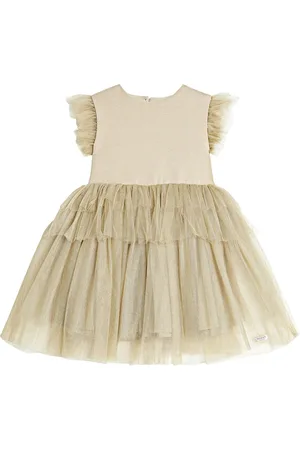 Donsje Kleid Nena aus einem Baumwollgemisch mit Tüll