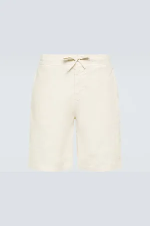 Frescobol Carioca Bermuda-Shorts Sergio aus einem Leinengemisch