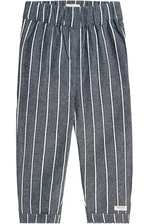 Donsje Baby Hose Mink aus Baumwolle und Leinen