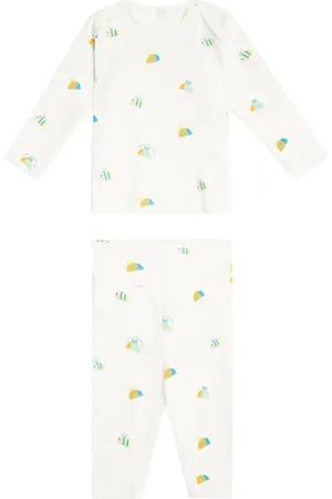Stella McCartney Baby Bedruckter Pyjama aus Baumwolle
