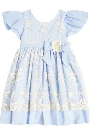 PATACHOU Besticktes Kleid aus Chiffon und Tüll