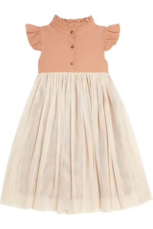 Donsje Kleid aus Baumwolle mit Tüll