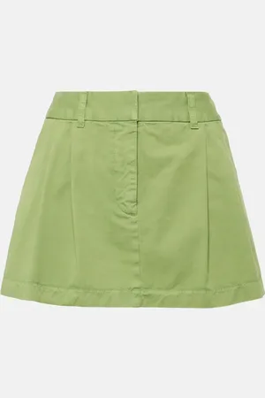 Stella McCartney Minirock aus Baumwoll-Canvas