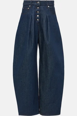 Jacquemus High-Rise Wide-Leg Jeans De-Nîmes Ovalo