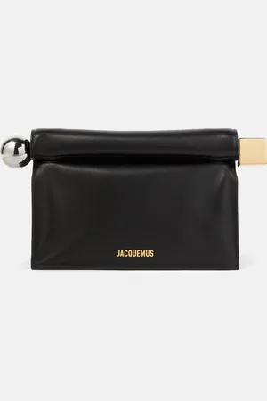 Jacquemus Clutch La Pochette Rond Carré aus Leder