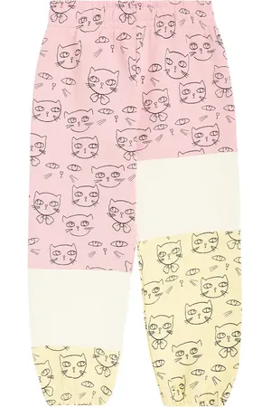 Mini Rodini Jogginghose Cathlethes aus Baumwoll-Jersey