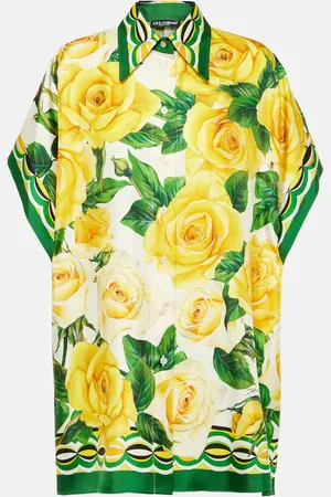 Dolce & Gabbana Bedruckte Bluse aus Seide