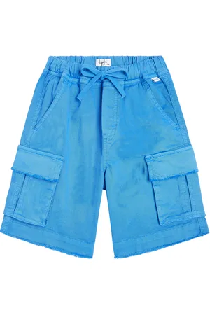 Il gufo Bermuda-Shorts aus Baumwoll-Gabardine