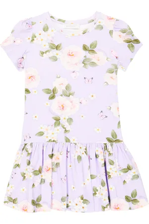 MONNALISA Bedrucktes Kleid aus Jersey