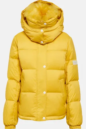 YVES SALOMON Daunenjacke mit Shearling