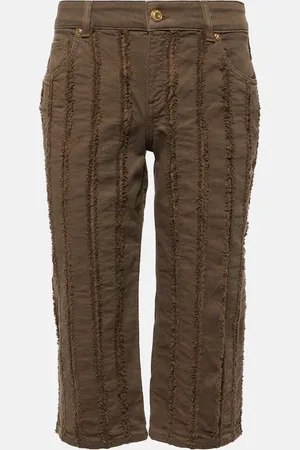 BLUMARINE Low-Rise-Hose aus einem Baumwollgemisch