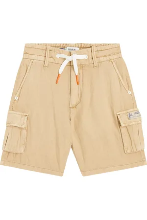 Scotch&Soda Cargoshorts aus Baumwolle und Leinen