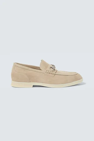 Gucci Loafers Horsebit aus Veloursleder