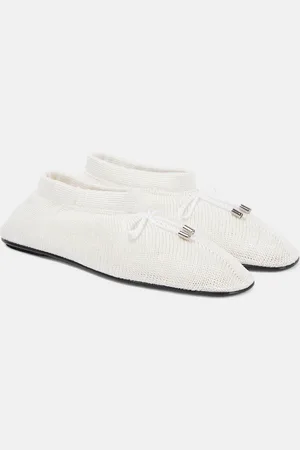 Totême Ballerinas aus Strick