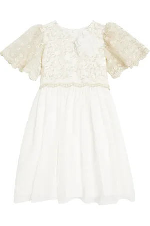 PATACHOU Verziertes Kleid mit Spitze