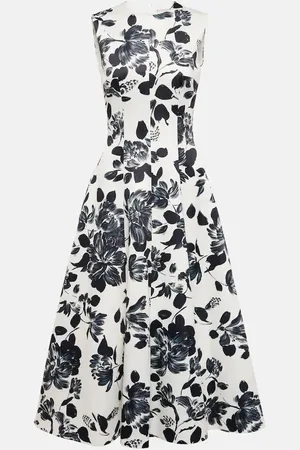 EMILIA WICKSTEAD Midikleid Mara aus Twill