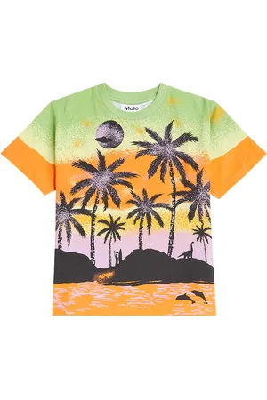 Molo Bedrucktes T-Shirt Riley aus Baumwoll-Jersey